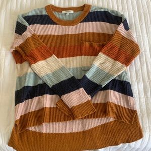 madewell striped sweater